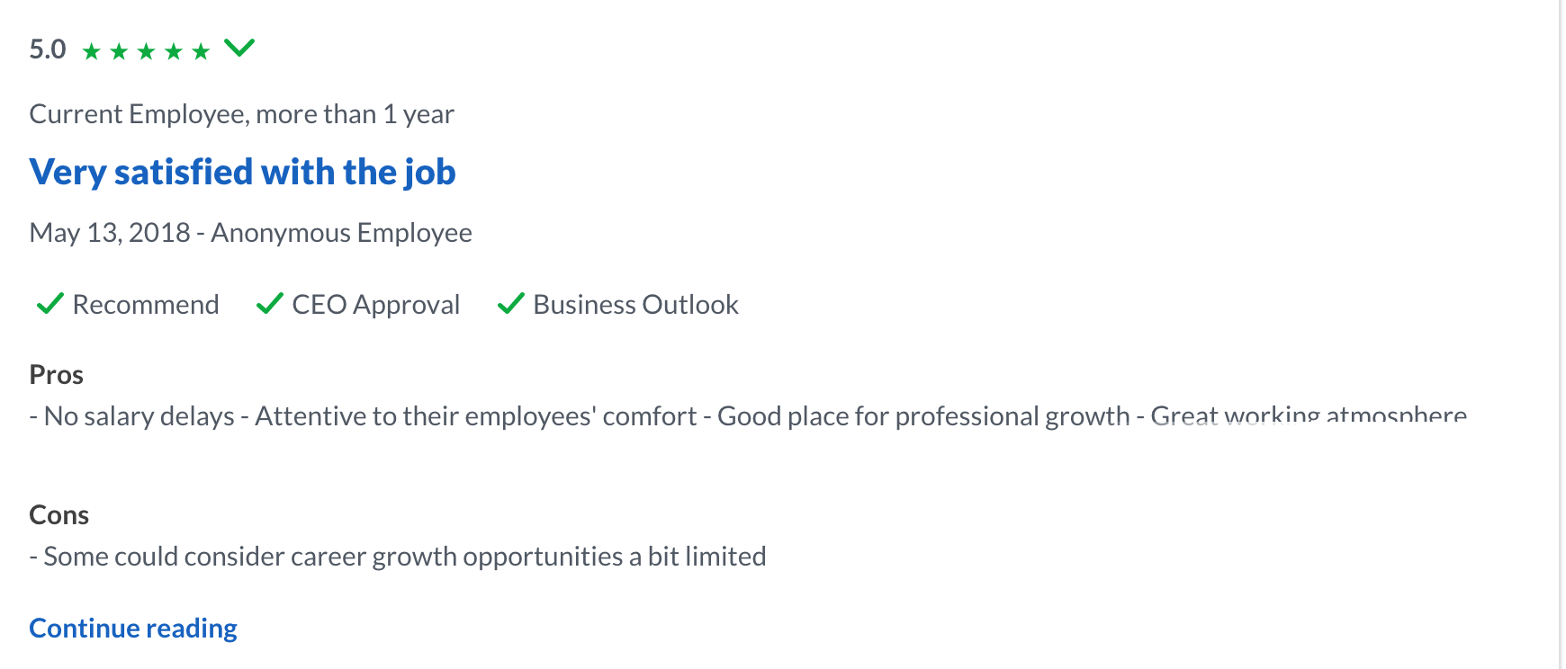 reviews about ivypanda.com from employees