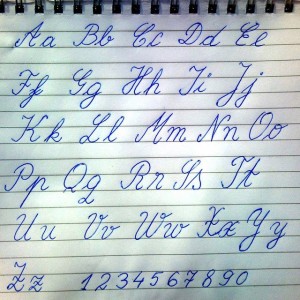 Scris de mână 