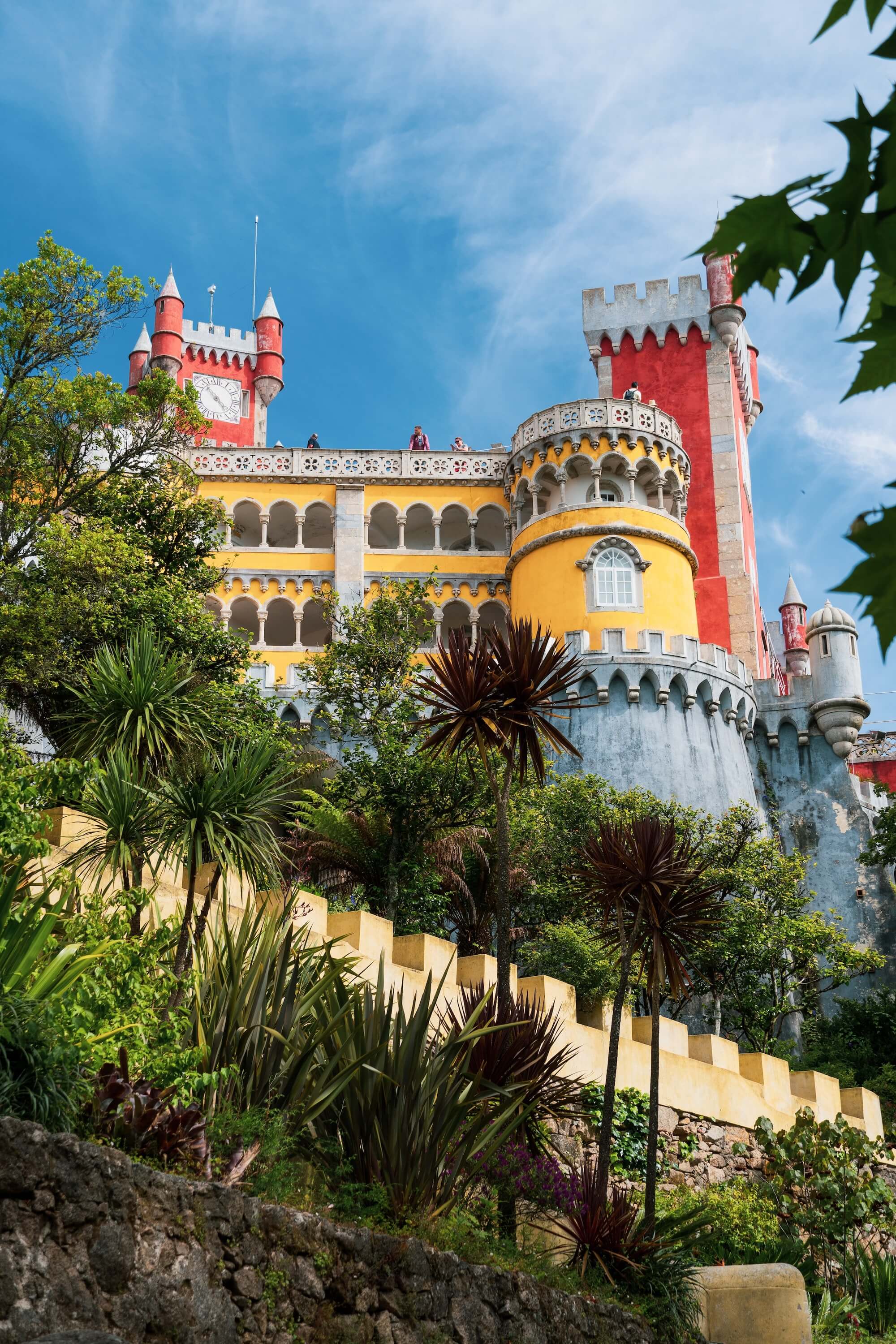 A castle in Sintra, Portugal