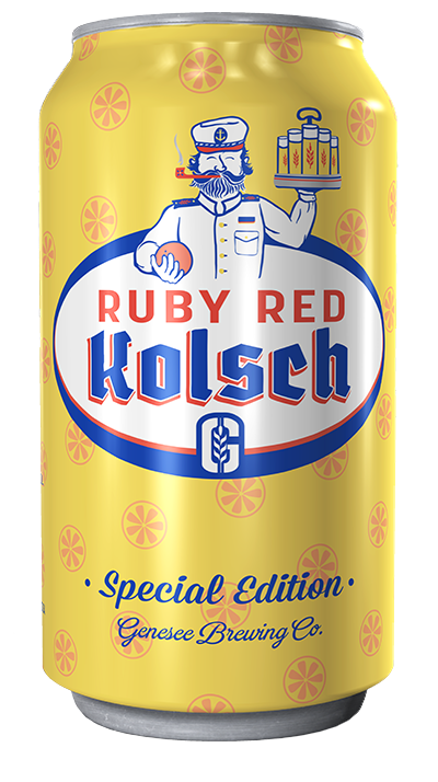 Genesee Ruby Red Kolsch can