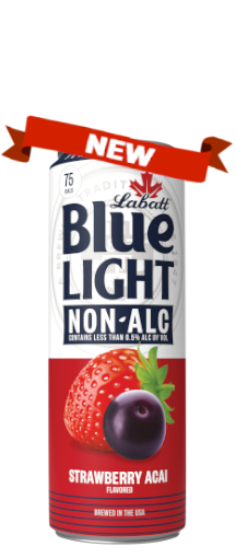 Labatt Blue Light Non-Alc Strawberry Acai