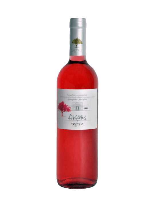 Epicerie-Grecque-Produits-Grecs-Vin-rosé-grec-Akres-IGP-0.75l-Skouras