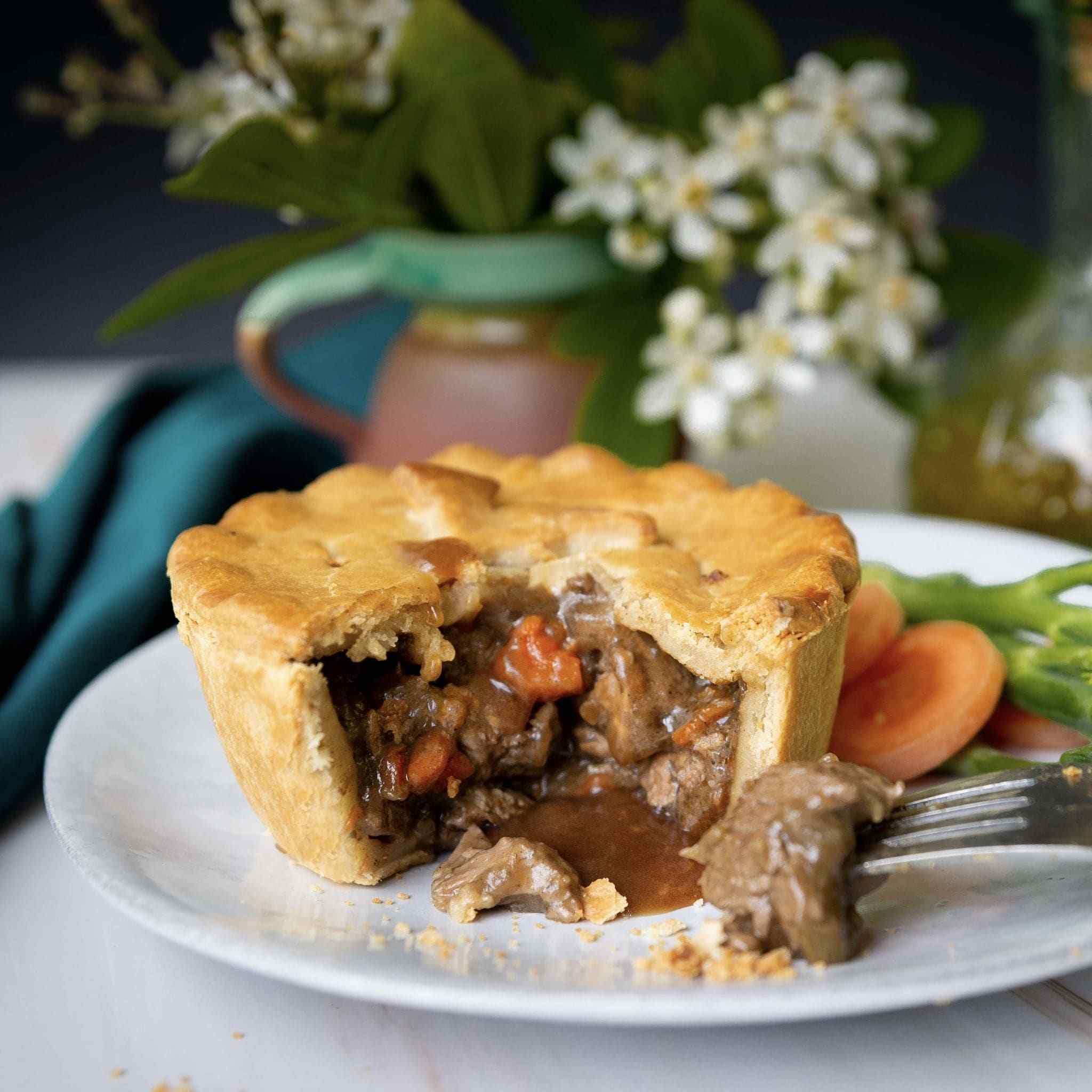 Spring Lamb and Mint Pie