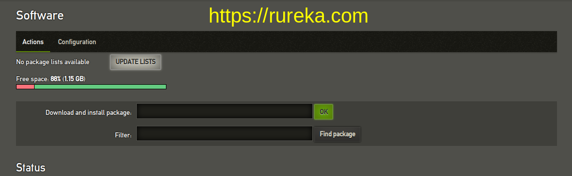 Resize Space (Memperluas Partisi Rootfs) OpenWRT STB Fiberhome HG680P Resize Space (Memperluas Partisi Rootfs) OpenWRT STB Fiberhome HG680P