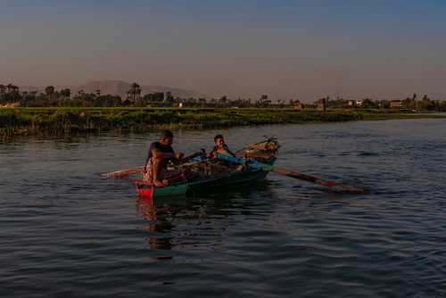 Fishermen on the Nile