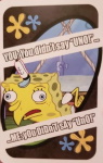 SpongeBob Squarepants Meme Uno Draw 6 Wild Card