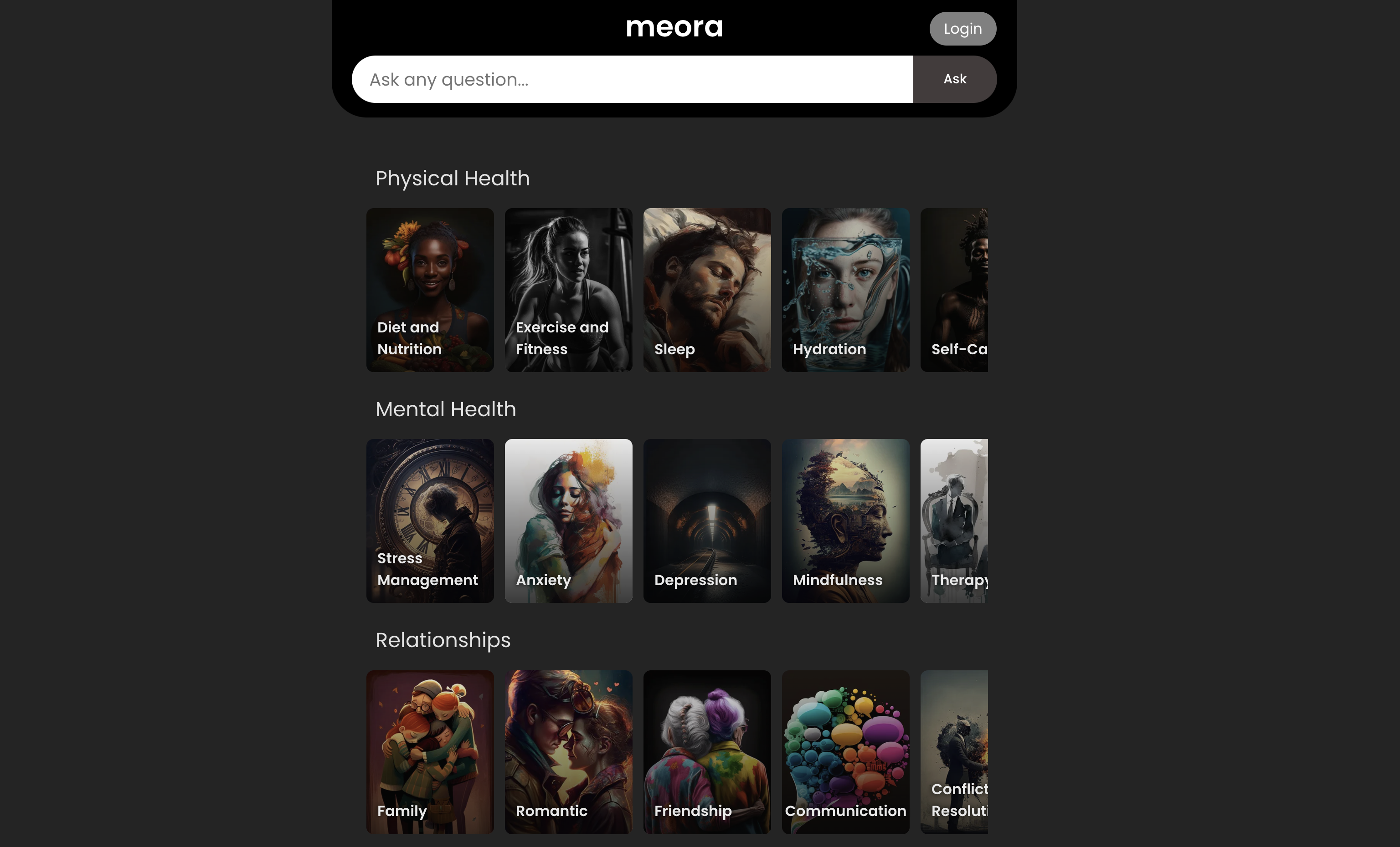 meora.ai website