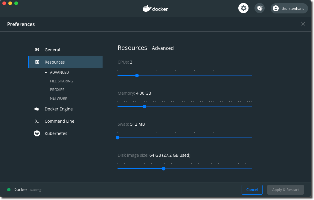 Docker Container Memory Limits - Set global memory limit