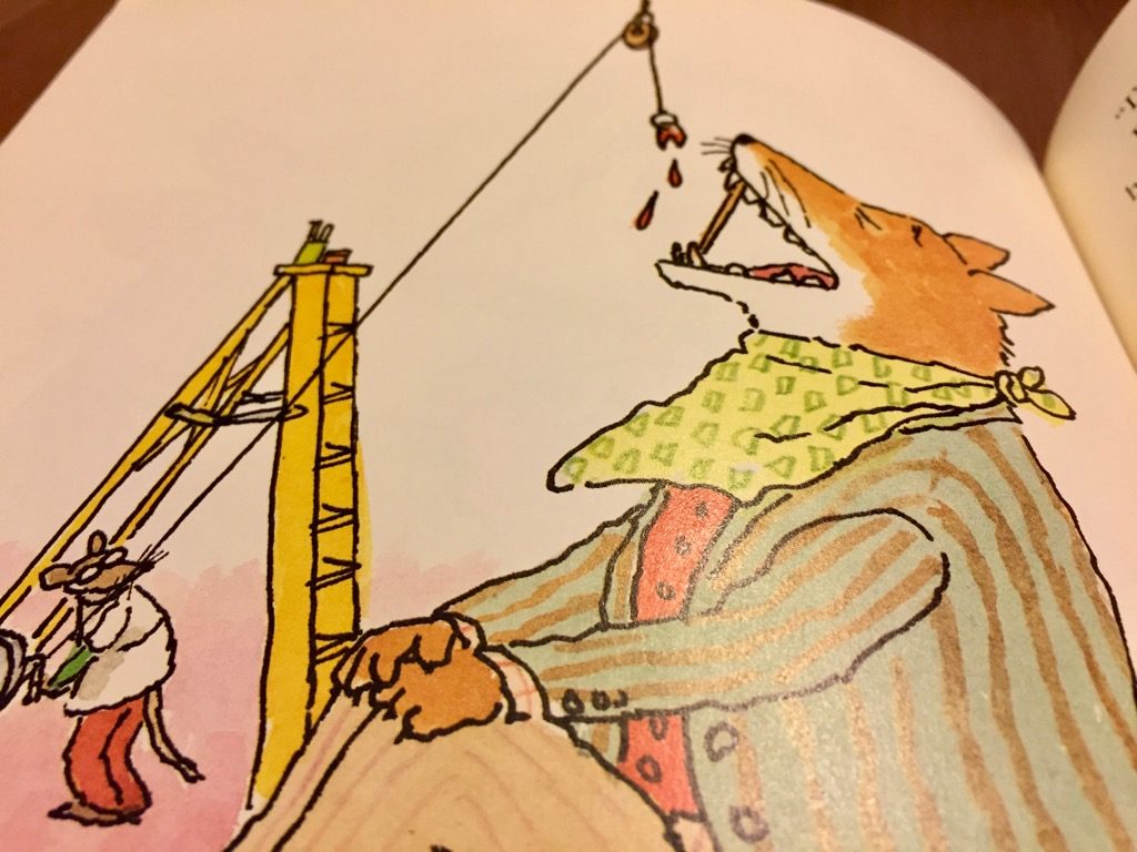 Artwork from the book Doctor De Soto by William Steig