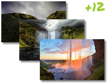 Iceland theme pack