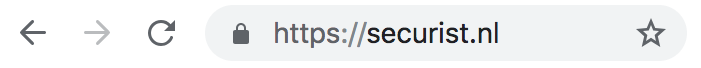 adresinvoer in Chrome