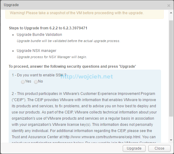 NSX Upgrade - step by step - 4