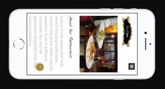Photo of Le-cuine order page website, wordpress website