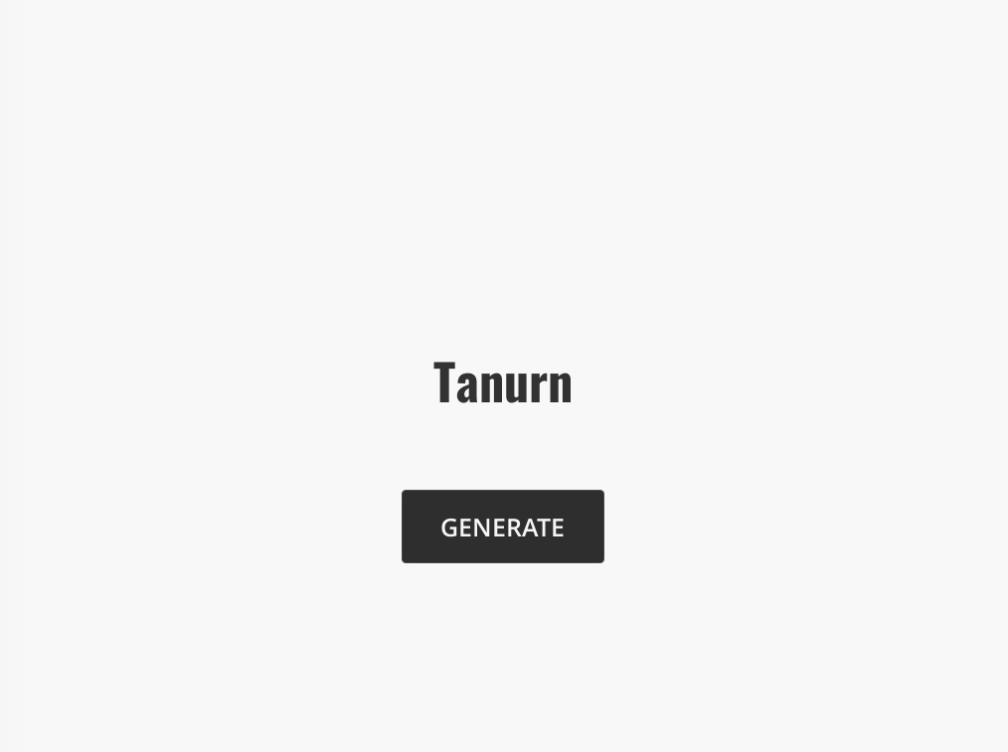 Generated Planet Example - Tanurn