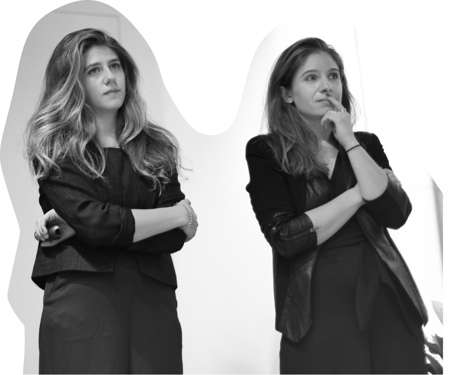 Gabi and Leah standing