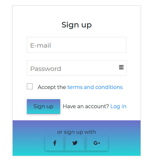 Bootstrap Form SignUp
