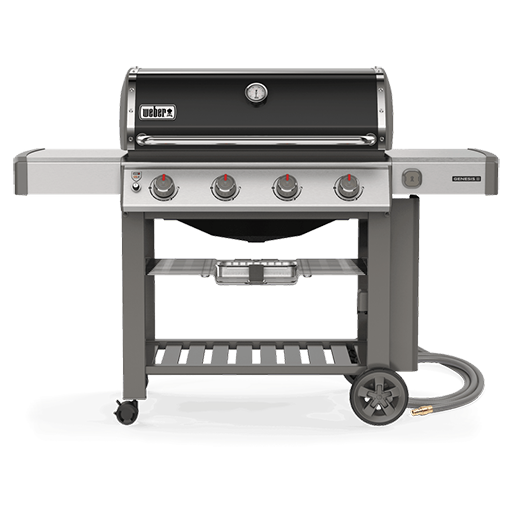 BBQ Weber Série Genesis II E-410 Noir Gaz Naturel