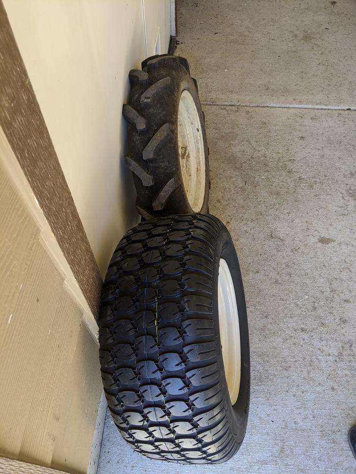 Yanmar Tractor Tires Front Swap