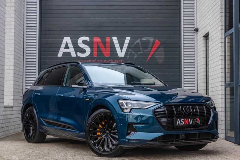 Audi e-tron 55 quattro advanced Pro Line Plus, 408 PK, 4% Bijtelling, Luchtvering, Surround View, Stad/Tour Pakket, B&O, EX. BTW!!