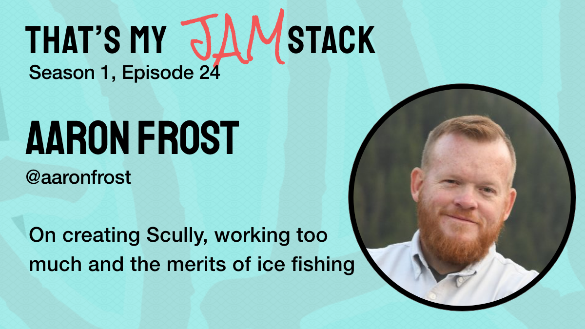 Aaron Frost on Scully, working too much and the merits of ice fishing Promo Image
