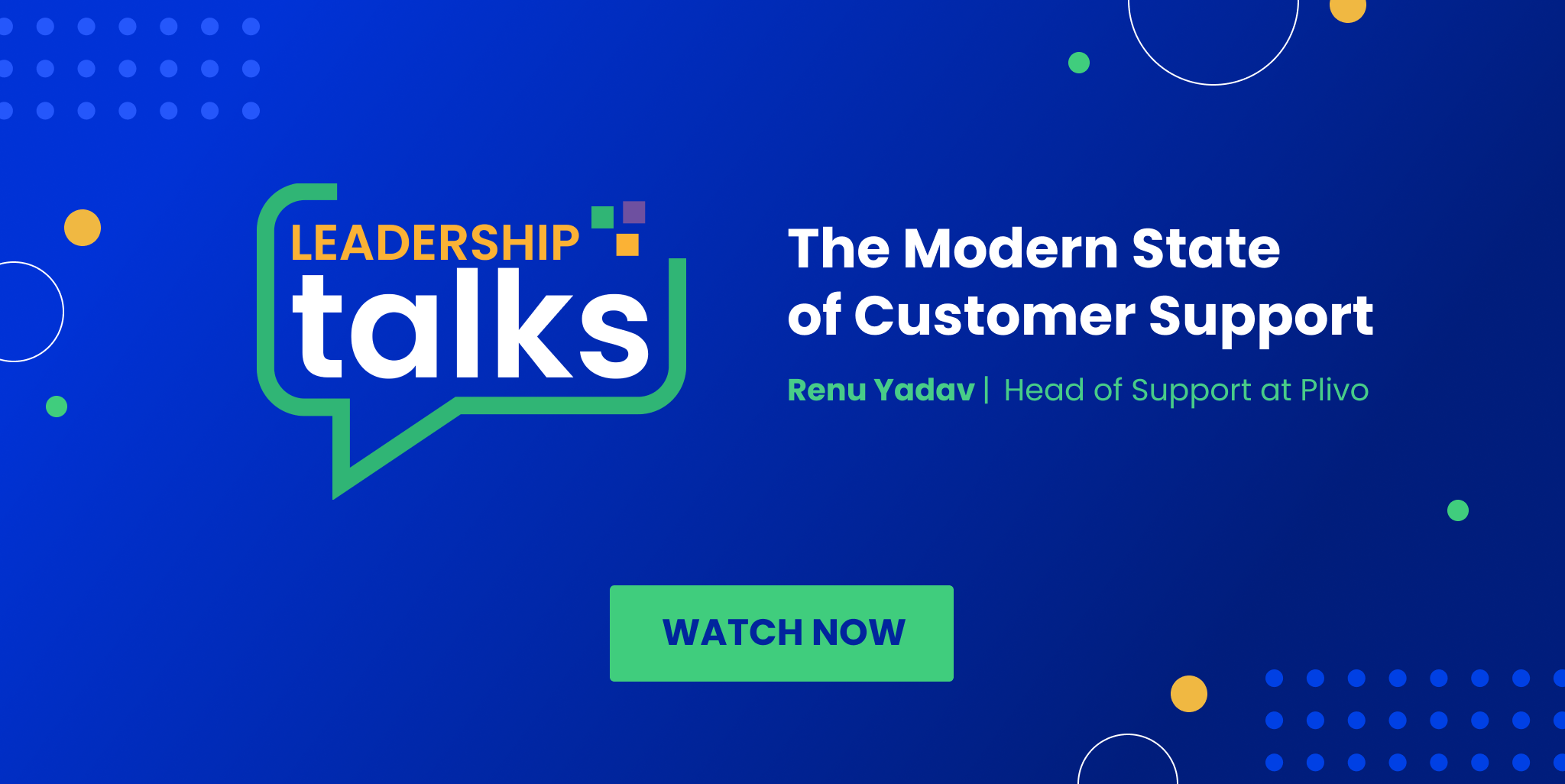 Leadership Talk: The Modern State of Customer Support | Contacto Blog