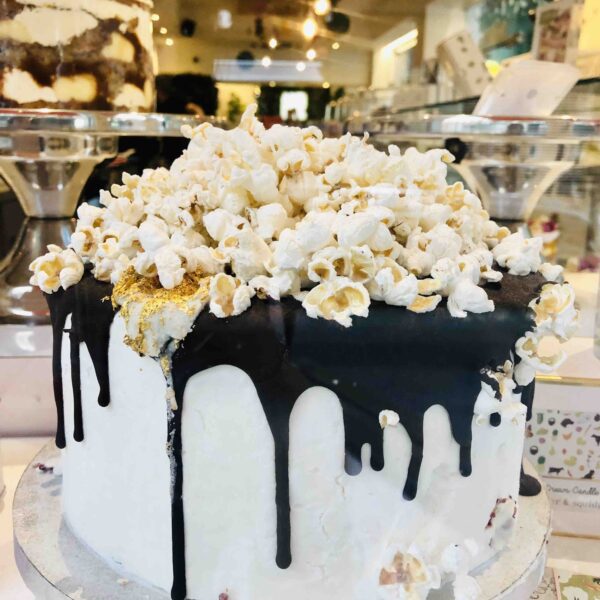 JAM London popcorn cake