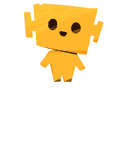 Robust Games logo - a cute robot on an orange background.