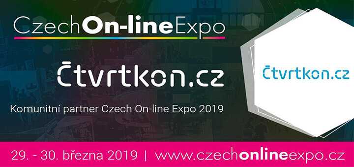 Čtvrtkon partnerem Czech On-line Expo