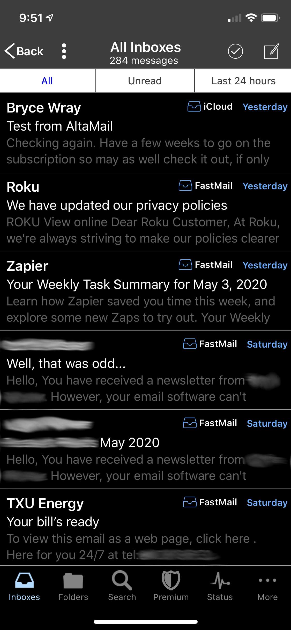 Preside “All Inboxes” view