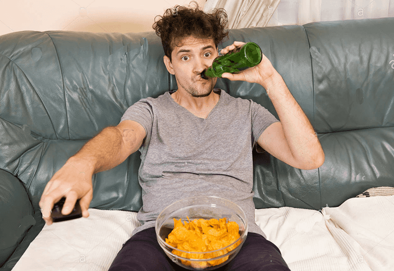 Eating A Bag of Chips - happy habits