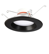 image 5 in and 6 in Selectable Integrated LED Recessed Interchangeable Trim