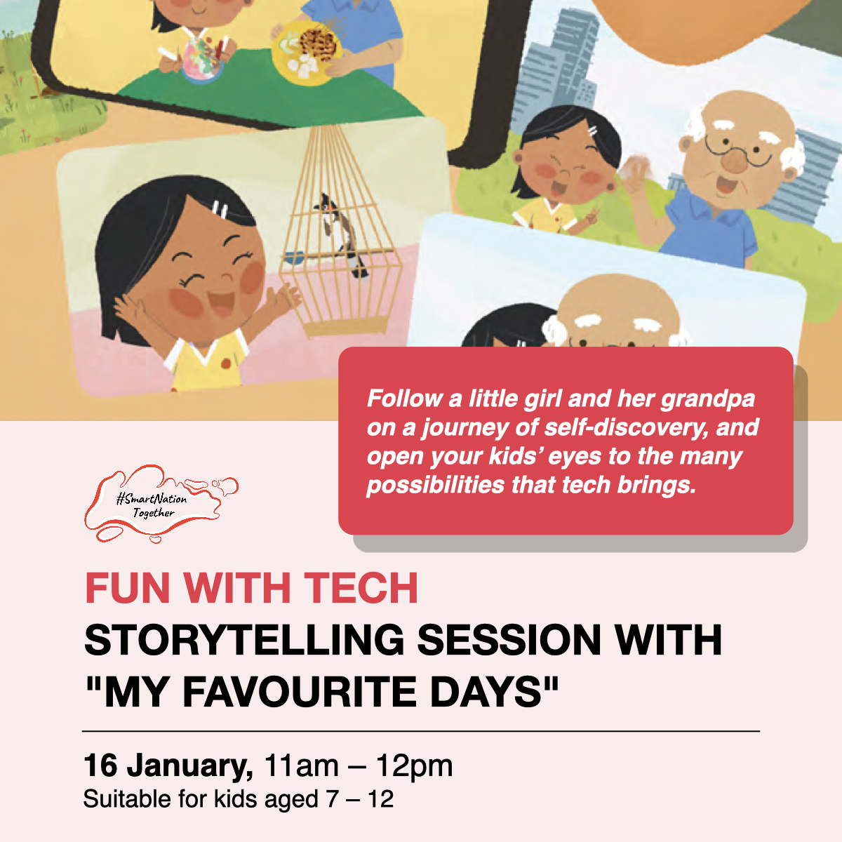 Storytelling session for kids