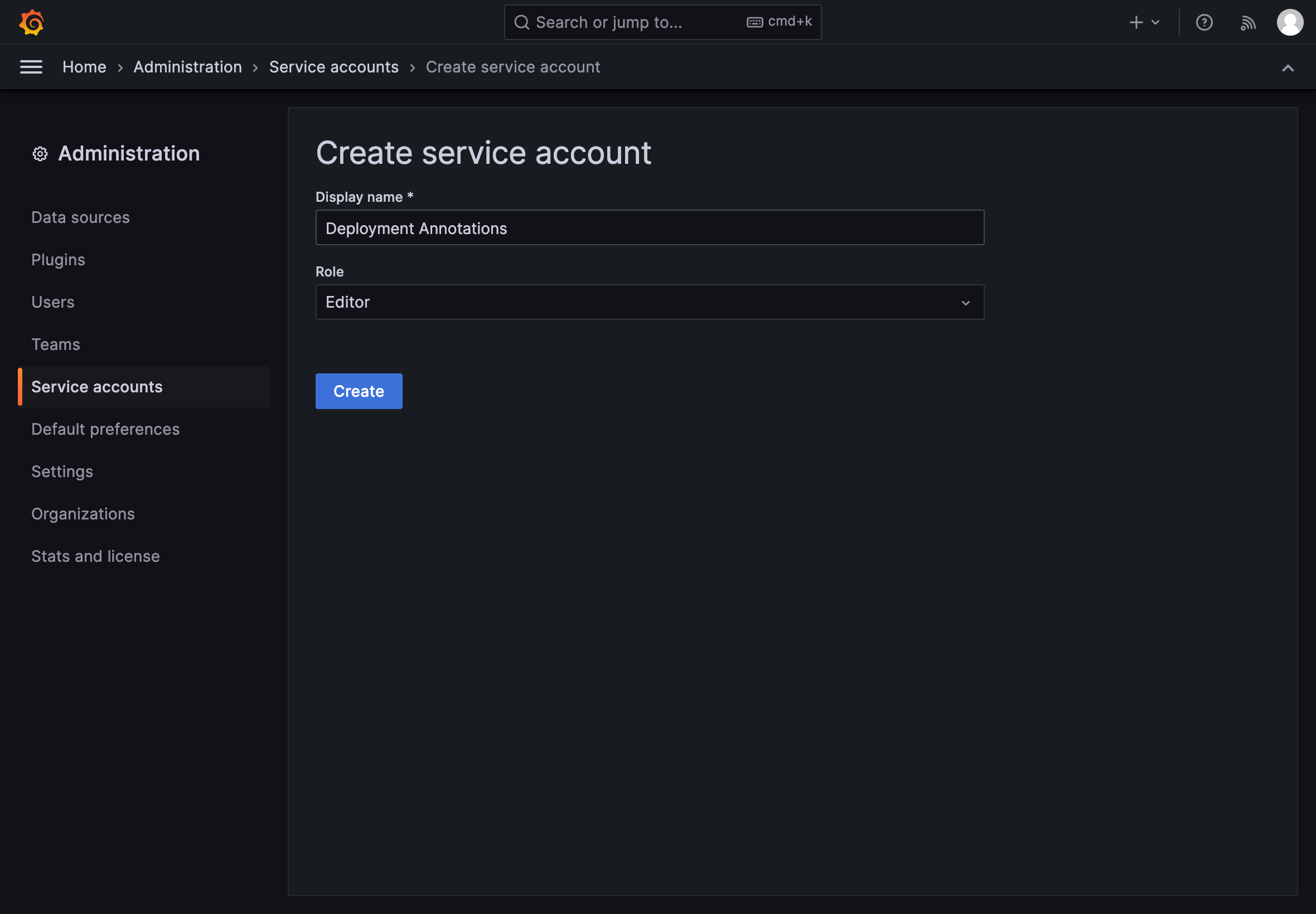 Use annotations to display deployments in your Grafana dashboards
