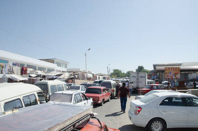 Da kommt man selbst mit dem Velo kaum durch