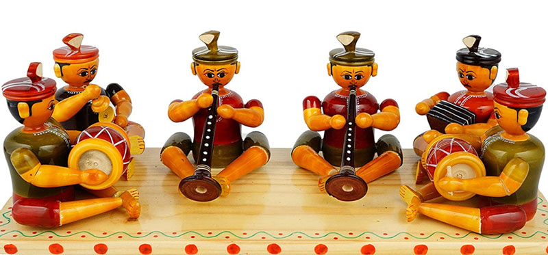 Classic Wooden Toys from traditional toy makers in India