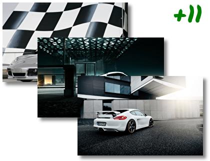 Porsche Cayman theme pack