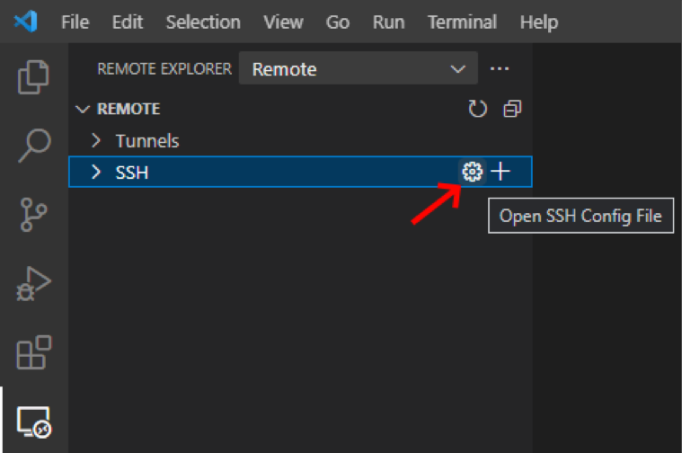 SSH setting icon