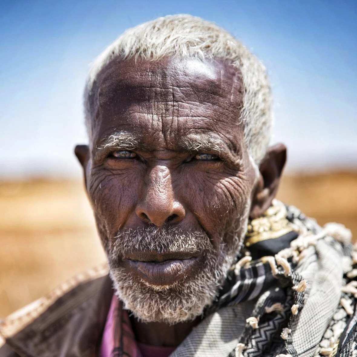 Portrait of a Somali Man.