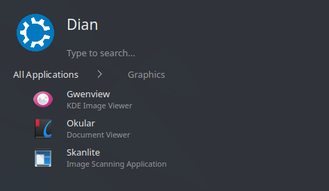 Aplikasi grafis kubuntu