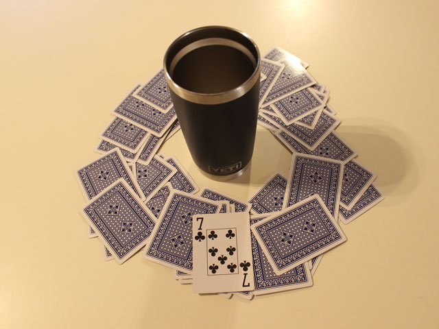 A drawn Seven in King's Cup