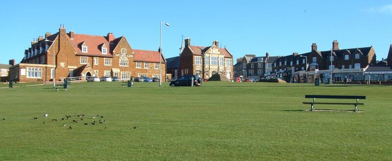 View towards Hunstanton town centre from The Green