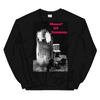 "Brilliant But Delusional" (Unisex Sweatshirt, Black)