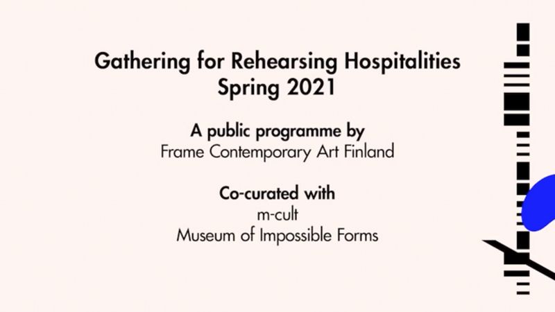 Gathering for Rehearsing Hospitalities Spring 2021