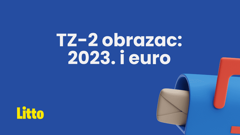 Ispunjavanje TZ-2 obrasca u eurima