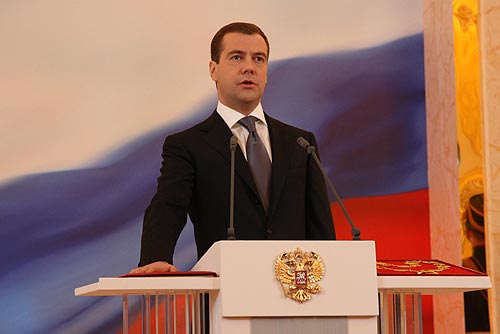 Presiden Dmity Medvedev