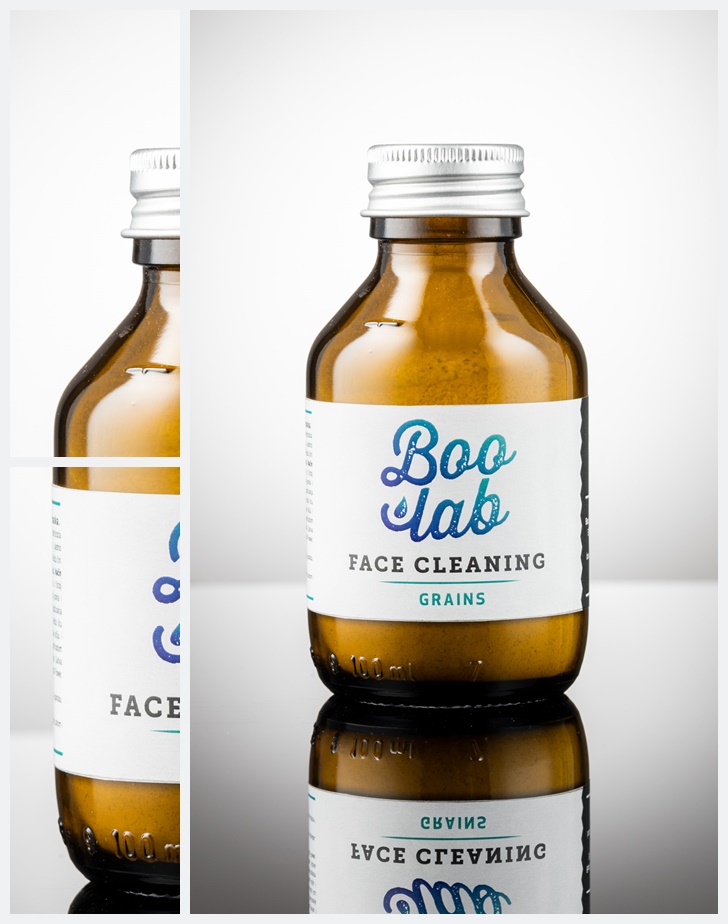 Boolab prah za umivanje (Face Grains) u originalnoj ambalaži.