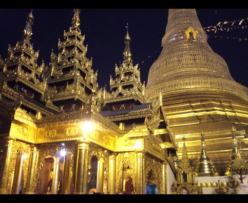 Burma Shwedagon Night 7