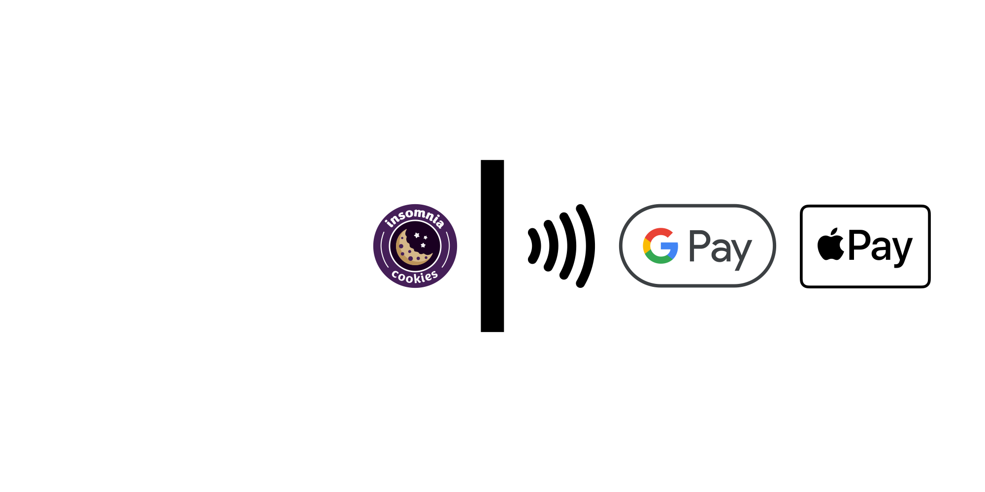 Insomnia Cookies accepts contactless payments, as well as Google Pay in-app/online & Apple Pay online.