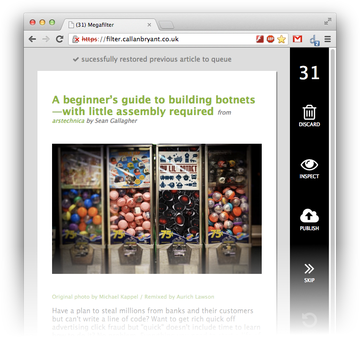 Introducing Megafilter Callan Bryant introducing megafilter callan bryant