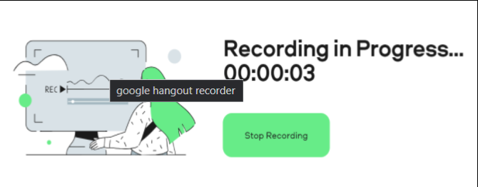 Stopping the recording